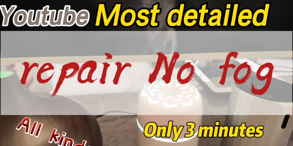 The most comprehensive solution to the problem of your aroma diffuser not spraying